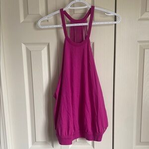 DONATED ❌Fabletics Vibrant Magenta Racerback Tank Top Size S